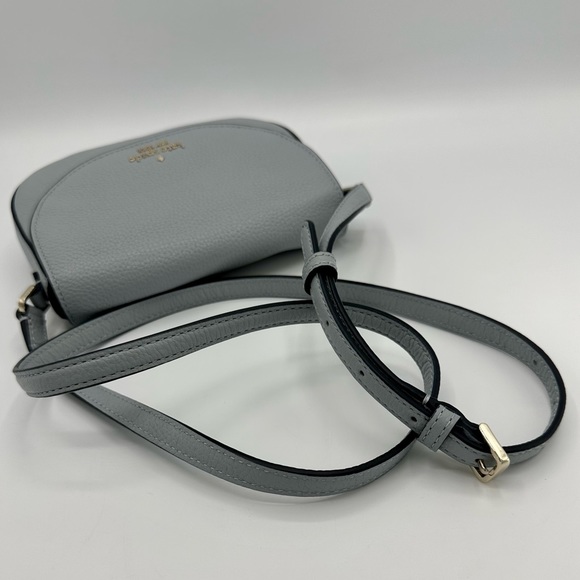 LIKE NEW Kate Spade Leila Mini Flap Crossbody - Avalon Mist - Picture 11 of 14